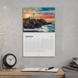 Calendar (2024) lighthouses from different corners of the world